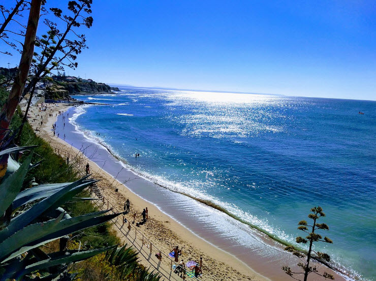 Praia de Sao Pedro do Estoril, Estoril, Portugal